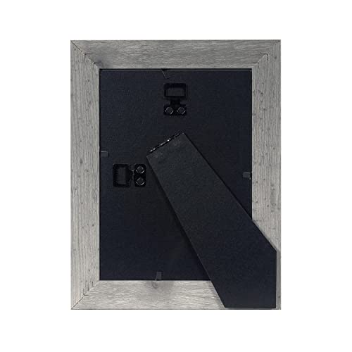 Scholartree Grey 5x7 Picture Frame,Display 5x7 without Mat or 4x6 with Mat