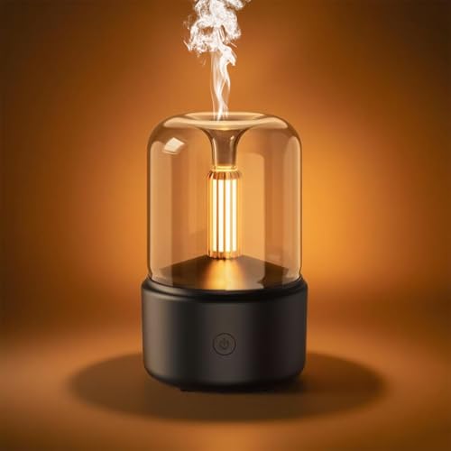LONCIN Essential Oil Diffuser, 150ml Aromatherapy Diffuser with Auto Shut-Off, Scent Diffusers for Essential Oils, Cool Mi...