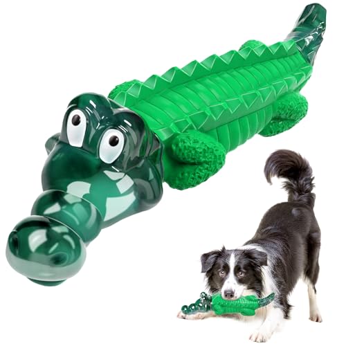 Dog Toys for Aggressive Chewers -Indestructible Dog Toys for Large Dogs to Reduce Pet Anxiety and Boredom for Small, Mediu...