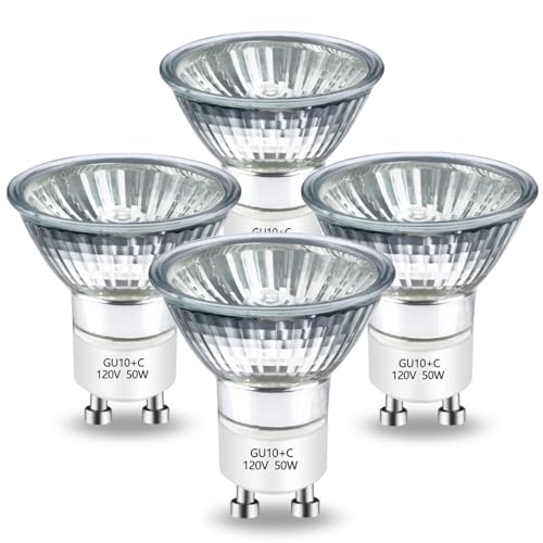 BOGAO Halogen Bulb 50 Watt GU10 120V NP5 Replacement Bulb for Candle Warmer, Scent Wax Burner, Fragrance Melt, Warming JDR...