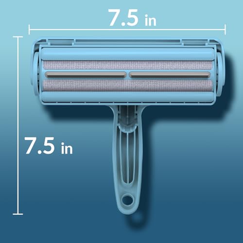 DELOMO Pet Hair Removal Tool, Pet Hair Remover - Lint Roller for Pet Hair - Cat and Dog Hair Remover for Couch, Furniture,...