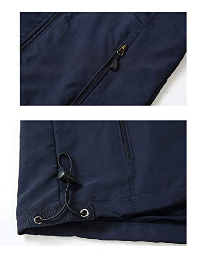 Hixiaohe Mens Lightweight Vest Outerwear Casual Summer Outdoor Travel Vest for Hiking Fishing Golf Photo Work with Pockets