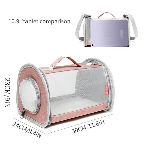 Ioview Guinea Pig Carrier Travel Small Animal Carrier Bag Lizard Bird Rabbit Carrier Cage Squirrel Breathable Bag Portable...
