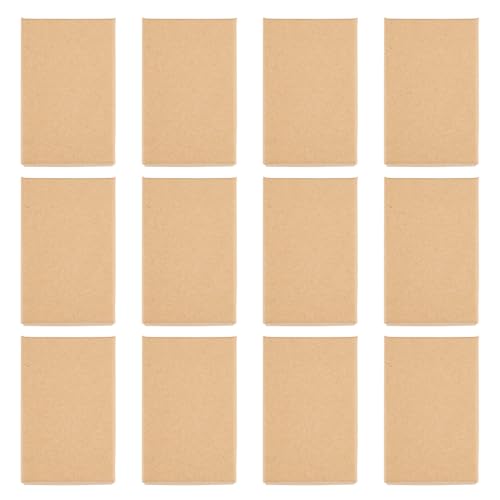 Craftdady 24pcs Tan Jewelry Gift Boxes 3 x 2 x 1 Inch Small Gift Boxes Cardboard Necklace Boxes Earring Pendants Boxes Rec...