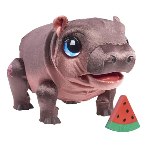 FurReal Sally The Silly Hippo, 9 Inch Interactive Plush, Kids Toys for Ages 4 Up by Just Play, Kids Toys for Ages 4 Up by ...