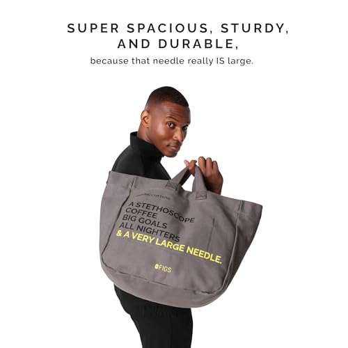 Grey Tote - Canvas