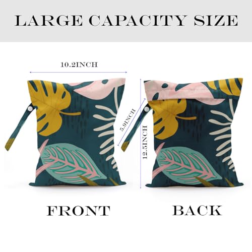 zcyxuuw Wet Bag, Wet Dry Bag, Wet Bag for Swimsuit, Travel, Beach, Pool, Diapers, Dirty Yoga Gym Clothes, Makeup Bag, Wate...