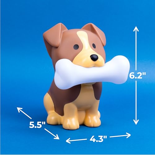 Fizz Creations Rufus The Dog Mood Light. Kawaii Nursery Decor. Soft Glow Night Light. Dog Lover Gift. Battery Operated. Cu...