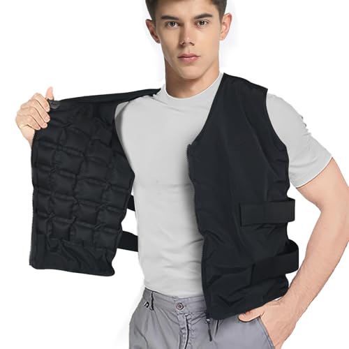 Cooling Vest with Ice Cells, Adjustable Unisex Cold Vest for Hot Weather, Reusable Cooling Gear for Outdoor Work