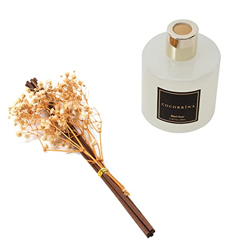 Cocorrína Reed Diffuser Sets, 6.7 fl oz. Black Forest Diffuser with Sticks Home Fragrance Reed Diffuser for Bathroom Shelf...