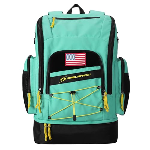 Maelstrom Swim Backpack 35L - Waterproof with Separate Shoe & Wet Compartment for Gym and Sports