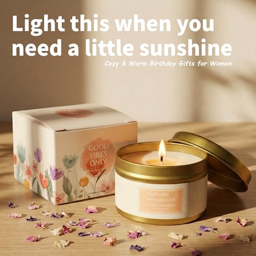 MHSMHL Gift Baskets for Women, Self Care Spa Gift Set, Sending Sunshine Birthday & Thinking of You Gifts, Easter Gifts for...