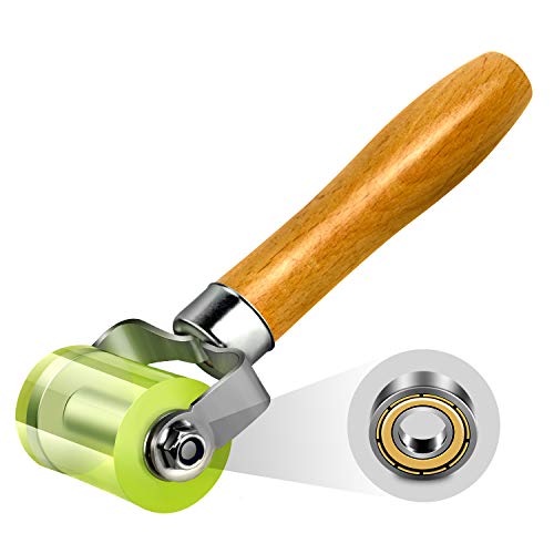 LUMITECO Bearings Equipped Automotive Car Audio Sound Deadening Application Wheel Roller, Heat Abatement Mat Wallpaper App...
