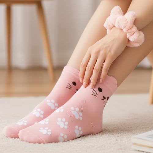 Xqumoi Cat Mom Gifts for Women - Cats Lover Gift Box for Mother's Day, Birthday, Christmas Cute Kitty Present Set for Craz...