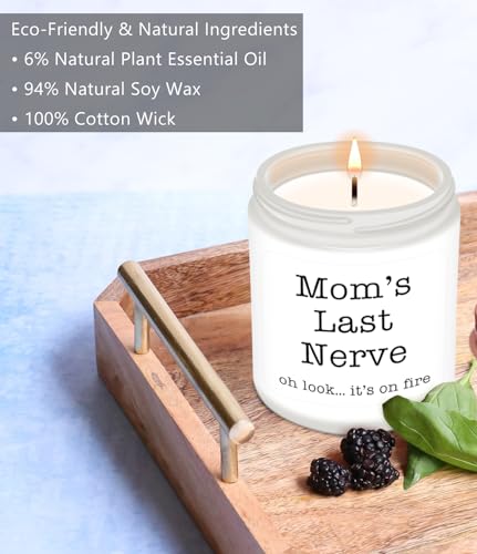Homsolver Gifts for Mom from Daughter Son, Best Mom Gifts, Funny Mom, Birthday Thanksgiving for Mom Stepmother Adoptive Mo...