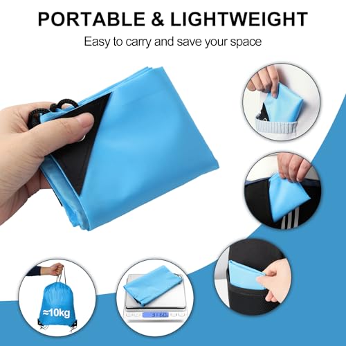 Kuhome 60Pcs Drawstring Backpacks Bulk String Bag Cinch Sack Pack Storage Knapsack Polyester Gift Bags Sports Drawstring B...