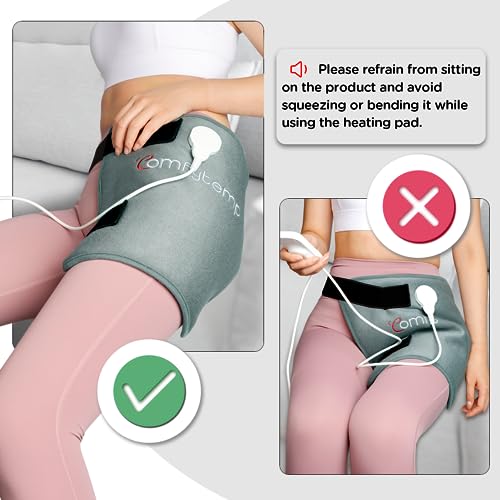 Comfytemp Hip Heating Pad Hip Brace, FSA Eligible Items Only List Birthday Gifts for Mom Women Dad Men, HSA Approve Lower ...