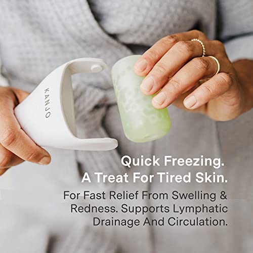 Kanjo Ice Roller for Face & Eye Puffiness Migraine Relief, Ice Face Rollers Facial Massage, Women Skincare Anti Wrinkle Pa...