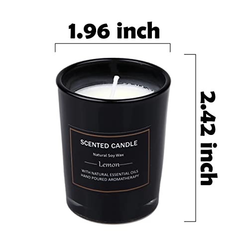 EUPNHY 12 Pack Scented Candles Gift Set 2.5oz Strong Fragrance Aromatherapy Jar Candle Set Soy Wax Decorative Candles for ...