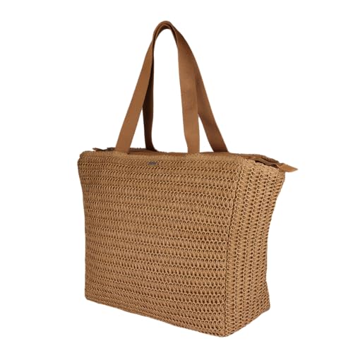 Roxy Women's Beach Tote Bag | Travel | Vacation | Straw | Lightweight | Breathable