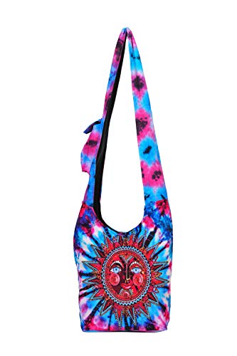THE COLLECTION ROYAL Graphic Crossbody Bag for Women, Boho Purse, Boho Bag, Hippie Bag, Hippie Purse, Cloth Purse for Women
