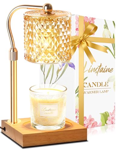Linstaine Candle Warmer Lamp with Timer Dimmer Adjustable Height, Mothers Day Gifts for Mom, Birthday Gifts for Women, Hou...