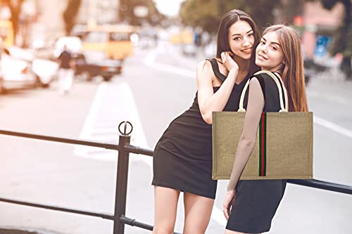 Hibala Woven Large Beach Bag Straw Beach Tote Handmade Weaving Shoulder Tassel Bag Handbag