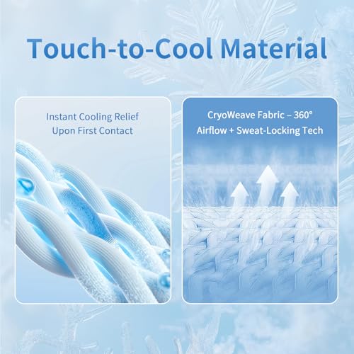 Cooling Blanket for Dogs, Dog Blankets for Large Dogs, Q-MAX > 0.5 Cold Washable Dog Blanket, Soft Durable Self Cooling Ca...