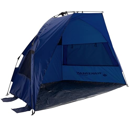 Beach Tent Sun Shelter - UPF50+ UV Protection Portable Sun Canopy for Beach Cabana - 2-3 Person Pop Up Beach Tent - Beach ...