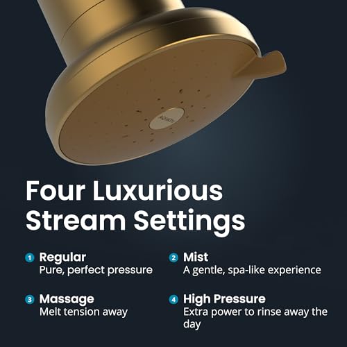 AquaTru Shower - Advanced Shower Filter Removes Impurities from Hard Water to Support Healthy Skin, Scalp, Hair, Reduce Br...