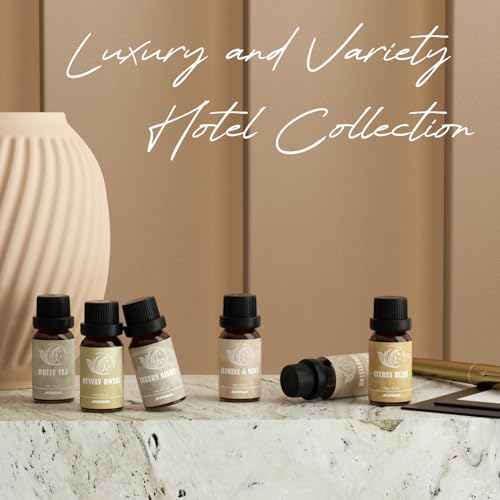 ARVIDSSON Hotel Diffuser Oils Gift Set, Hotel Scent Essential Oils for Diffuser, Luxury Fragrance Oil Blend - Jasmine & Mi...