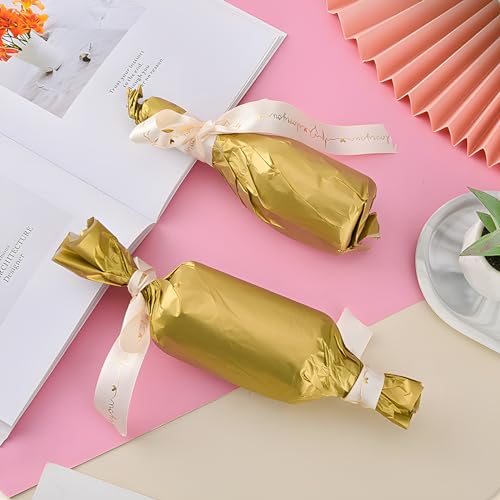 Gold Tissue Paper for Gift Bags - 30 Sheets of Gold Wrapping Tissue Paper Bulk Packaging Paper for Weddings Birthday DIY P...