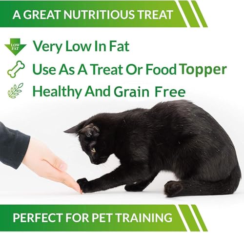 Life Essentials by Cat-Man-Doo Freeze Dried Chicken Dog & Cat Treats, Healthy Single Ingredient Training Treats for Dogs, ...