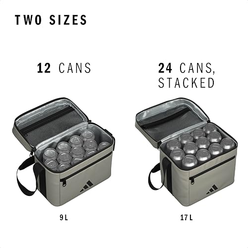 adidas Cooler for Drinks, Cans & Food – Soft Insulated Portable Bag