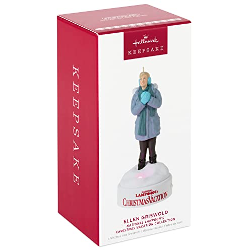 Hallmark Keepsake Christmas Ornament,Plastic, 2022, National Lampoon's Christmas Vacation Collection Ellen Griswold, Light...