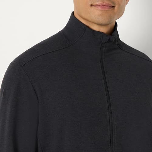 Amazon Essentials Men's Athletic Soft Performance Lightweight Zip Up Gym Workout Jacket