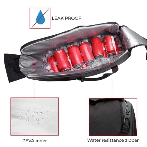 KEMIMOTO Street Glide Saddlebag Cooler, Saddle Bag Insert Cooler Single-Sided for Touring Road Glide Electra Glide and Mod...