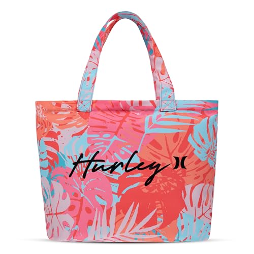 Hurley womens Canvas Beach Tote Bag