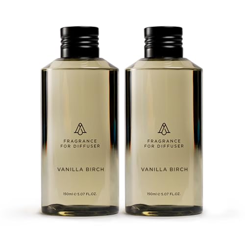 AromaPlan Hotel Scents Vanilla Birch 5 Fl Oz (2 Pack), Luxury Aroma & Hotel Fragrance Diffuser Oil- Hotel Diffuser Oil for...