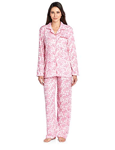 Casual Nights Women's Sleepwear Long Sleeve Floral Pajama Set