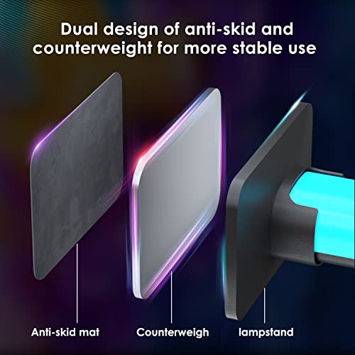 Barhootao RGB Light Bar,Smart LED Light Bar for Room,16 Million Colors,Three Control Modes,Dynamic Music Sync Mode,213 Pre...