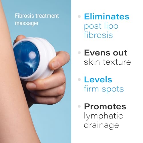 Bruizex Lymphatic Drainage Massager, Massage Roller Ball, Fibro Body Roller for Fibrosis Treatment, Liposuction, 360 Lipo,...
