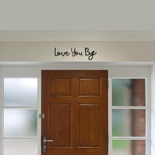 Dripykiaa Love You Bye Wood Sign Home Decor Boho Decor Wall Decor Express Love and Warm for Your Family Lovers Wall Art Gi...