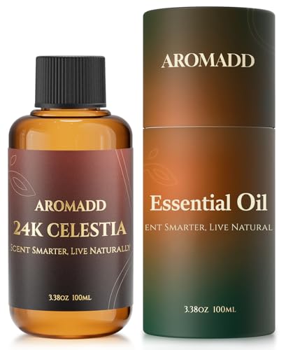 AROMADD AROMADD 24K Celestia Diffuser Oil Inspired by Luxury Hotel Scent 3.38 Fl Oz (100ml), Aroma Diffuser & Hotel Fragra...