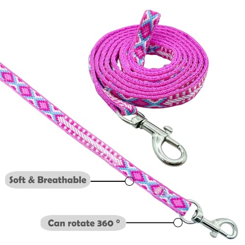 Freezx Cat Harness and Leash Set - Adjustable Escape Proof Cat Harness for Safe Walking - Lightweight Soft Travel Kitten H...