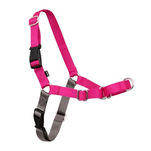 PetSafe Easy Walk Harness for Dogs - Pull-Free Walks - Patented Martingale Loop Design - Front Chest Leash Attachment - Ad...