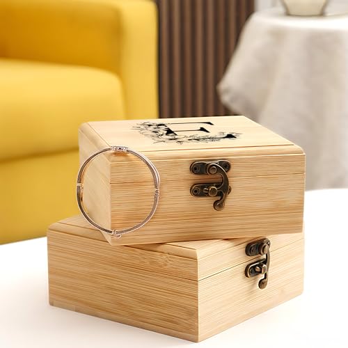 BJDAMAI Trinket Keepsake Decorative Memory Jewelry Storage Box, Christmas Valentines Day Mothers Day Easter Halloween Fami...