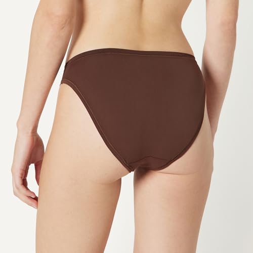 Amazon Essentials Women's Peached Microfiber High Waisted High Leg Panty