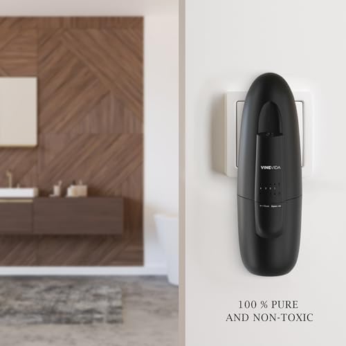 VINEVIDA Plug-in Diffuser for Essential Oils - Discreet 100ml Aroma Diffuser for Home and Office - Automatic Shut-Off for ...