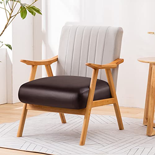 Fuloon Faux Leather Couch Cushion Slipcover, Waterproof Stretch Covers for Sofa, RV Chair Seat Cover, Individual Loveseat ...